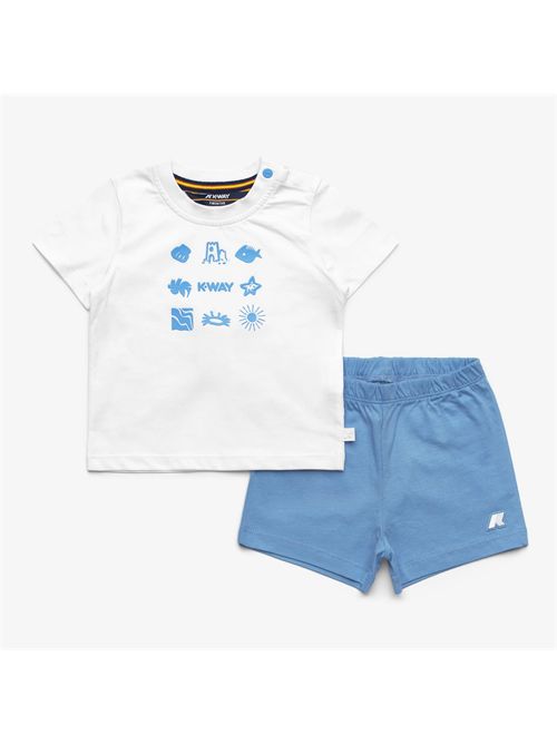 E. pete set plage jersey K-WAY | K2151EW/C0V